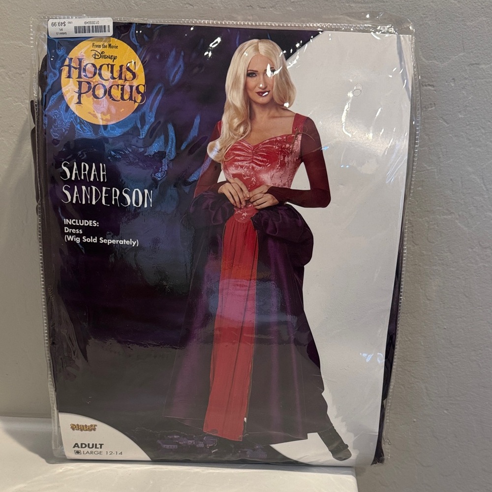 Disney Hocus Pocus Red and Purple Dress